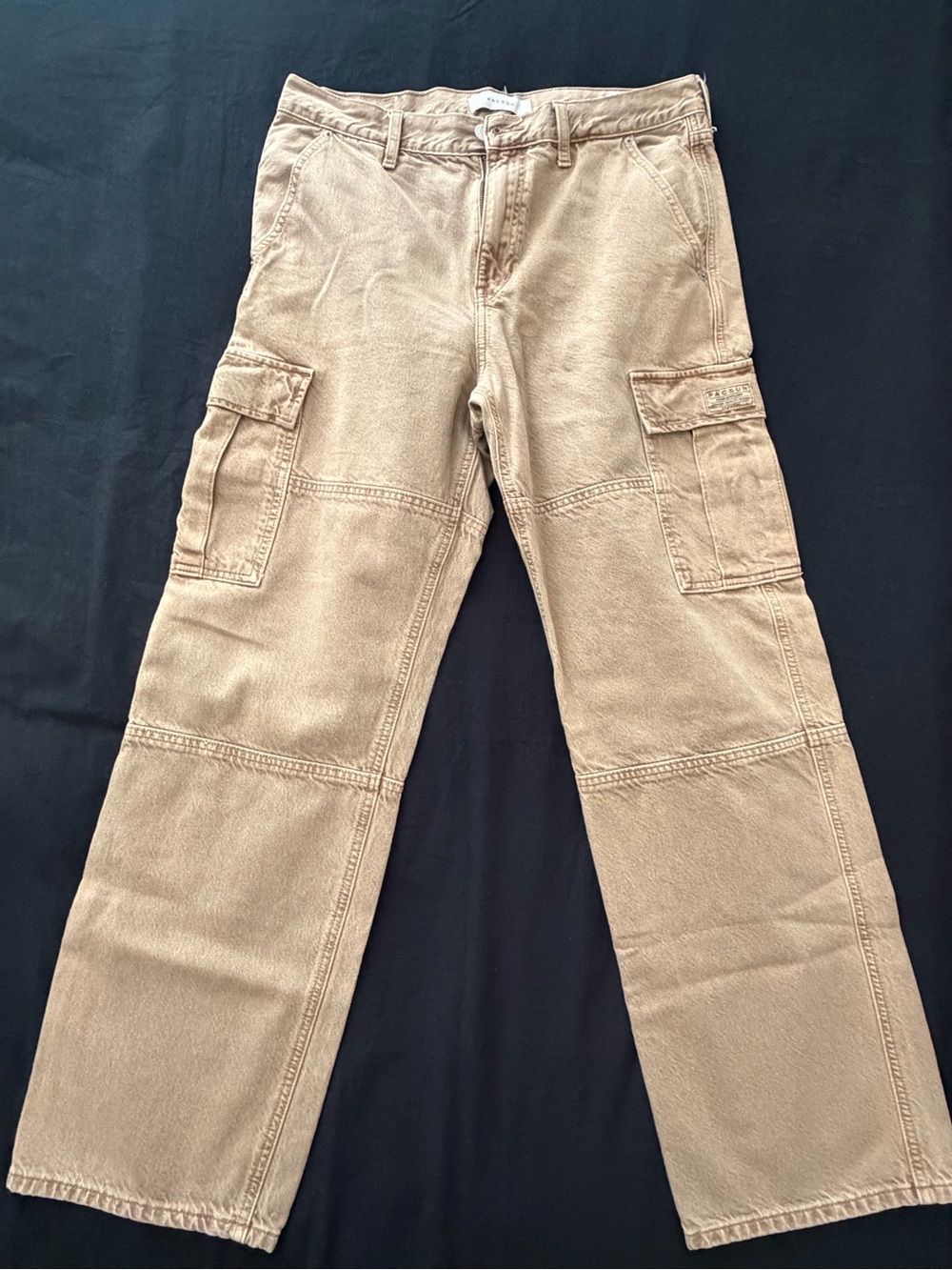 Men's Cargo Pants in Tan